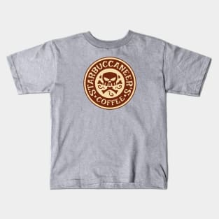 Starbuccaneers Coffee Kids T-Shirt